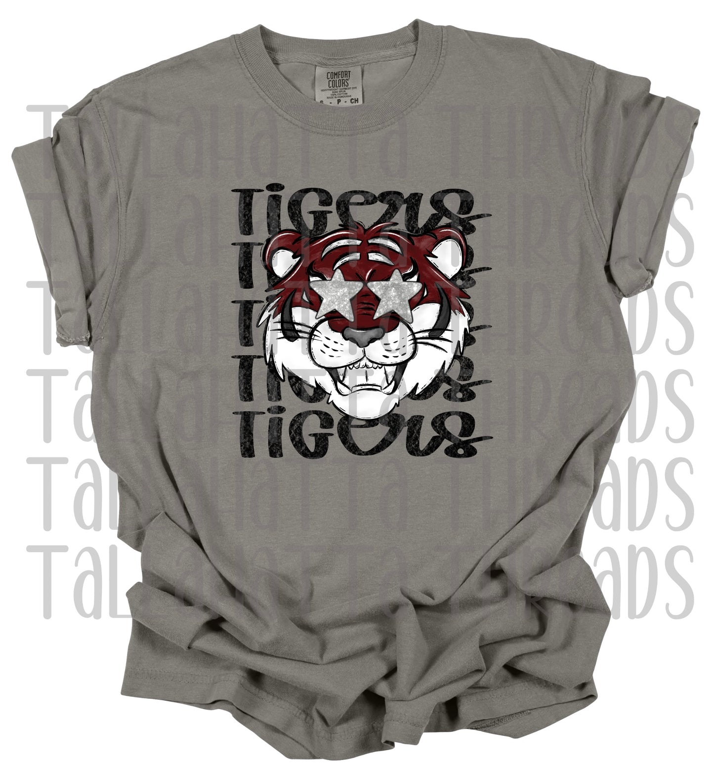 Preppy Tigers | Comfort Colors | Tee
