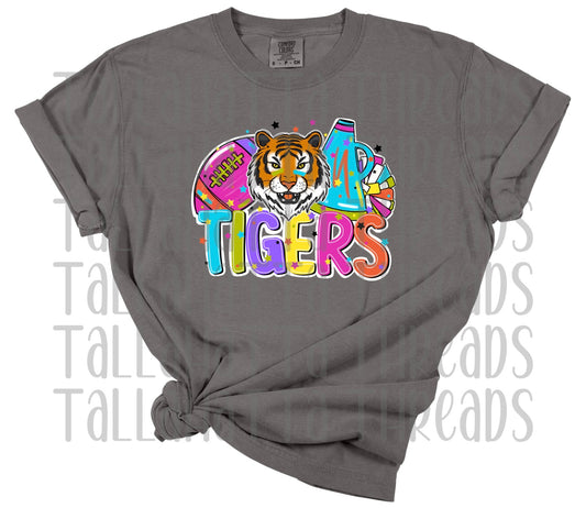 Bright Tigers | Comfort Colors | Tee