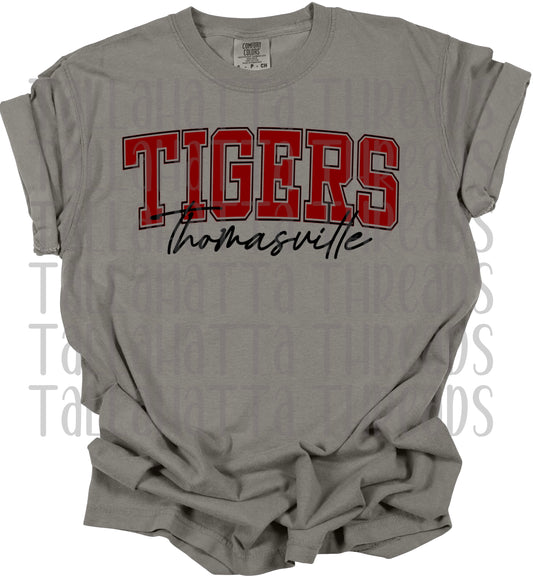 Thomasville Tigers | Comfort Colors | Tee