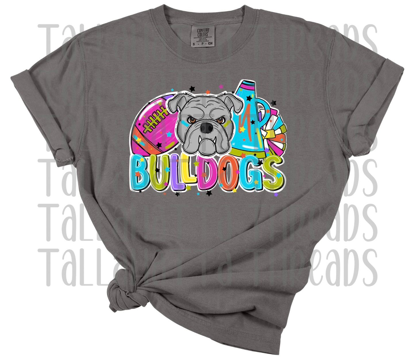 Bright Bulldogs | Comfort Colors | Tee