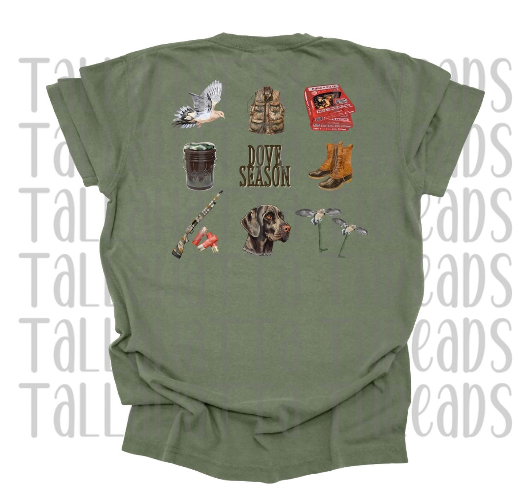 Dove Season | Boys | Hemp | Comfort Colors | Tee