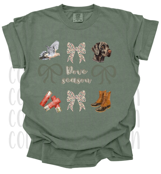 Dove Season | Hemp | Comfort Colors | Tee