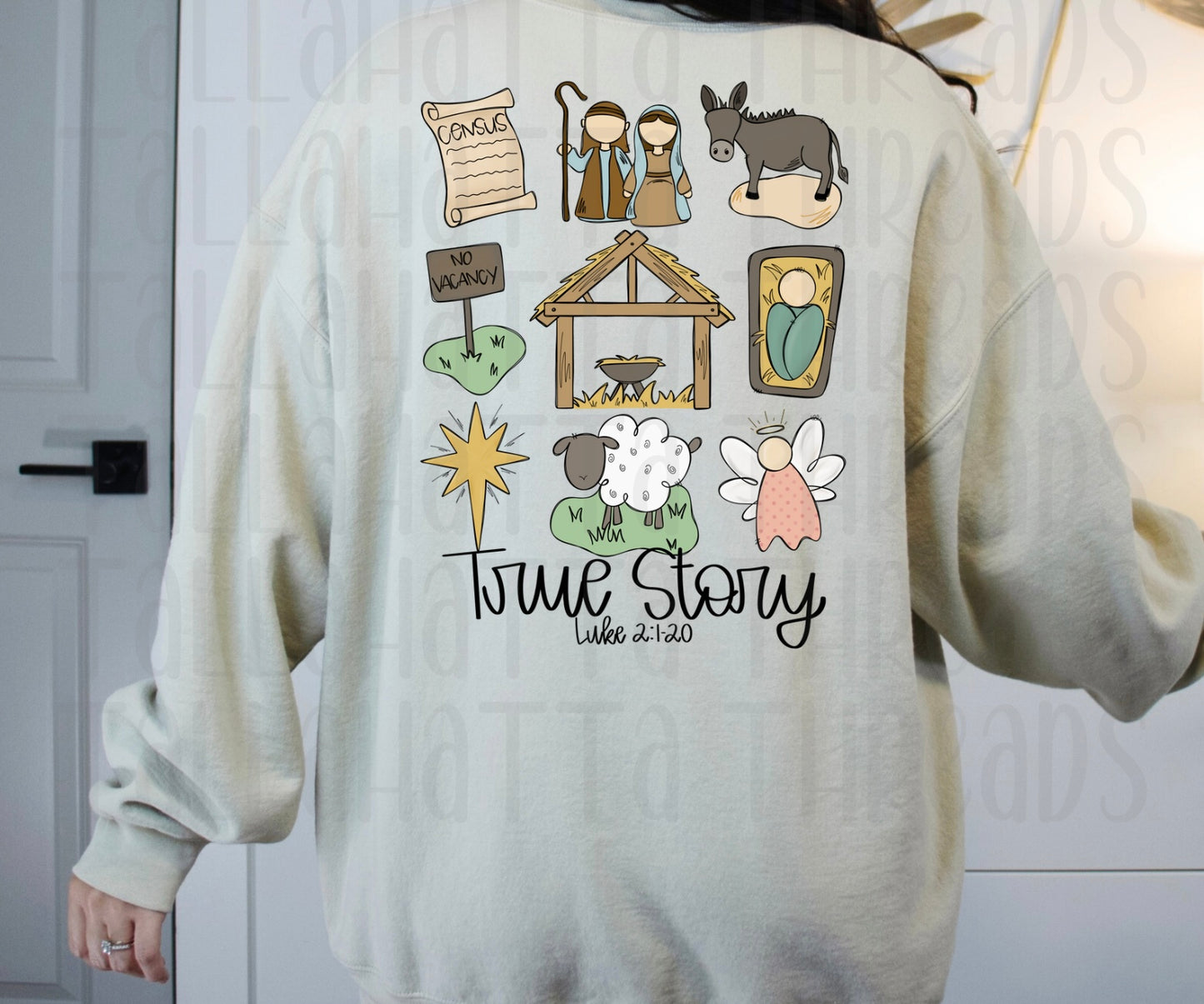 True Story | Sweatshirt & Tee | Tan