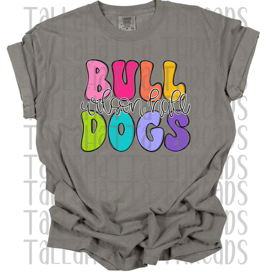 Wilson Hall Bulldogs | Comfort Colors | Tee