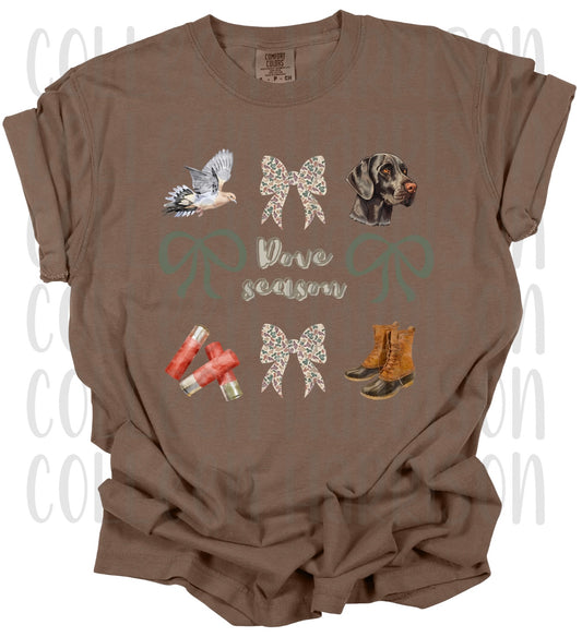 Dove Season | Espresso | Comfort Colors | Tee