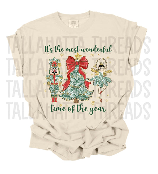 It’s The Most Wonderful Time | Sweatshirt & Tee | Tan