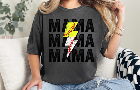 Softball/Baseball Mama Tee